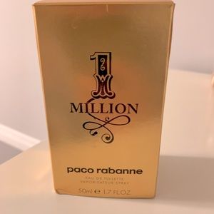Brand new Paco Rabanne one million eau de toilette. 50 ml.